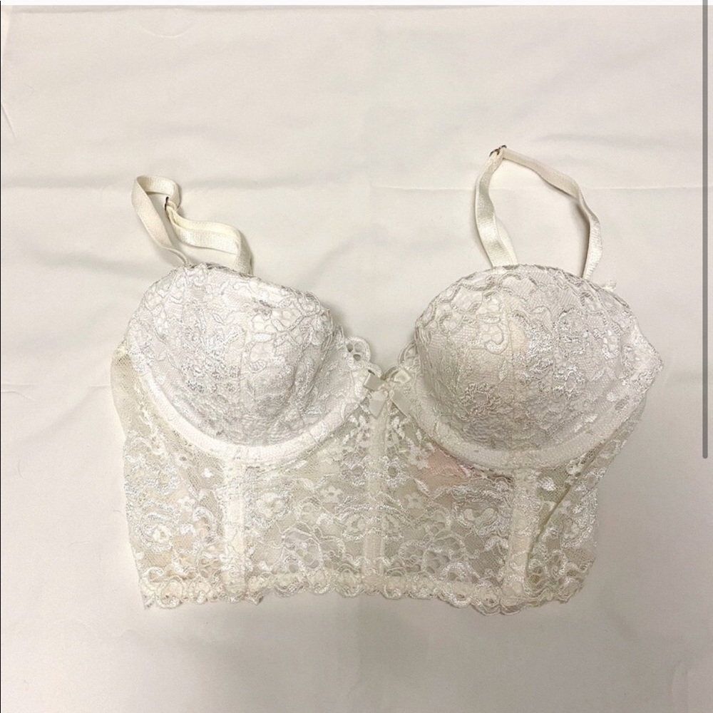 Victoria’s Secret Lace Bra Bustier 32B